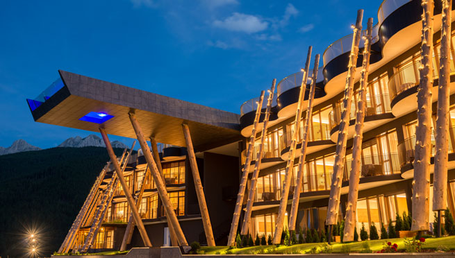 Hotel Facade Lighting